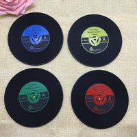 Record Drink Coasters