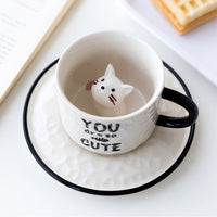 Ceramic Kitten Mug